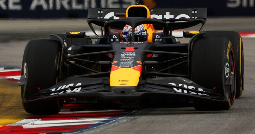 Verstappen fastest in tight final Singapore GP practice