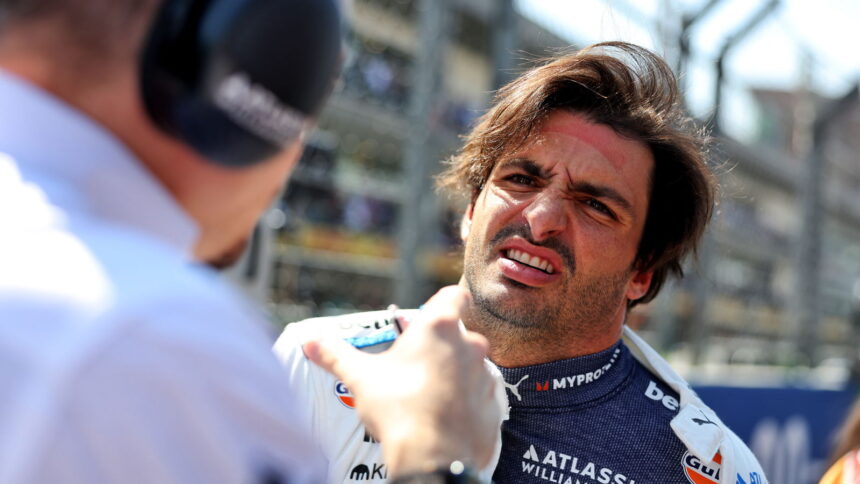 Williams explain the cause of Carlos Sainz’s bizarre pit lane speeding offences in Mexico