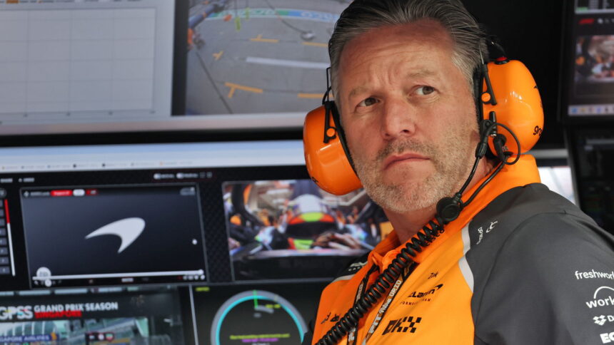 Zak Brown: Lando Norris’ punishment for Singapore “probably won’t be noticed”