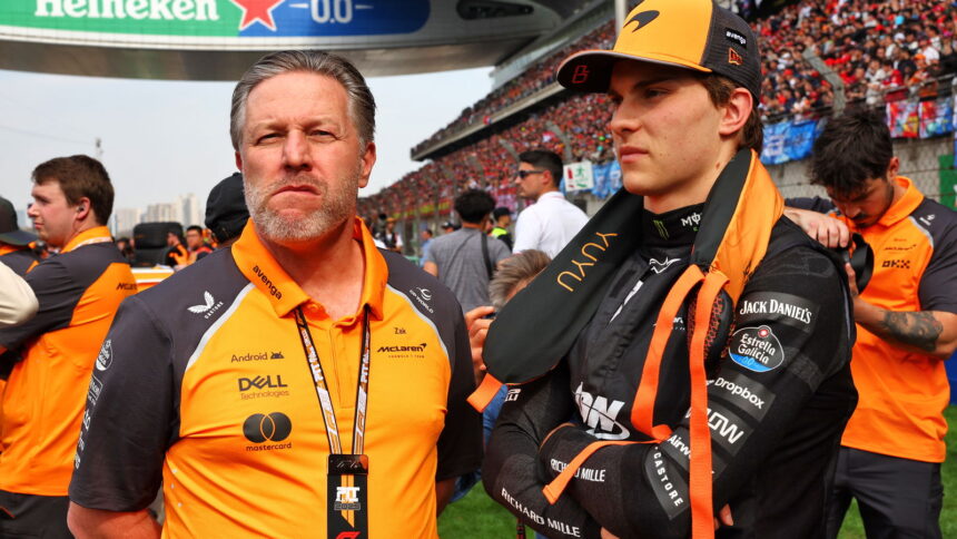 Zak Brown outlines stance on McLaren rules as F1 title battle hots up