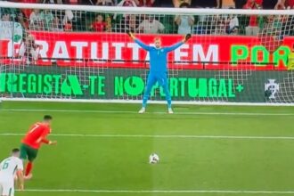 Ireland goalkeeper Caoimhin Kelleher denies Portugal star Cristiano Ronaldo from the spot (Video)