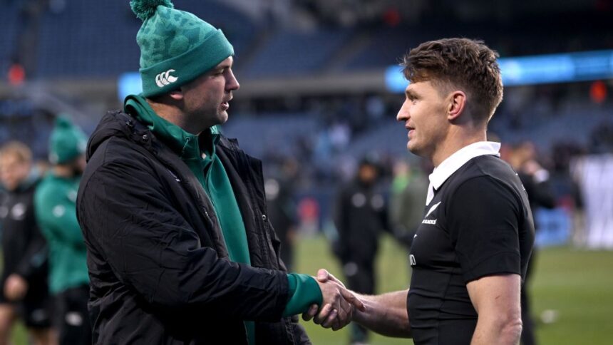 Ireland vs. New Zealand: Andy Farrell bemoans 'mental lapses' against All Blacks