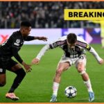 Kenan Yildiz in action for Juventus against Sporting Lisbon