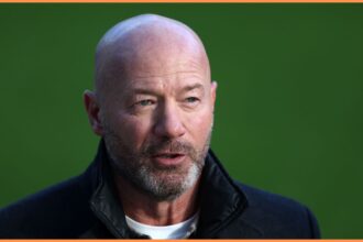 Alan Shearer on punditry duty