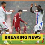 Marc Guehi celebrates Crystal Palace