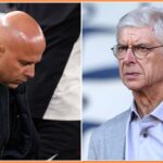 Arne Slot and Arsene Wenger