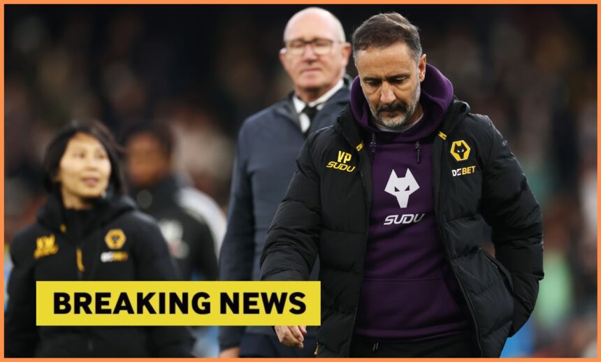 Wolves sack Vitor Pereira after making unwanted Premier League history