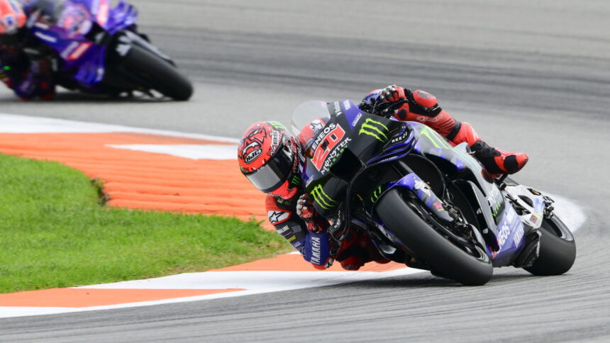Fabio Quartararo could “attack” only once in Valencia MotoGP Sprint