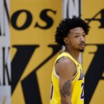 he Los Angeles Lakers during Los Angeles Lakers Media Day