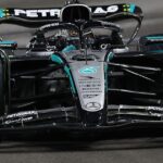 Russell makes his mark in wet-dry Las Vegas FP3