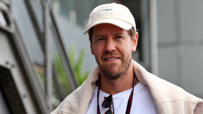 Sebastian Vettel makes rare F1 paddock appearance at Sao Paulo GP